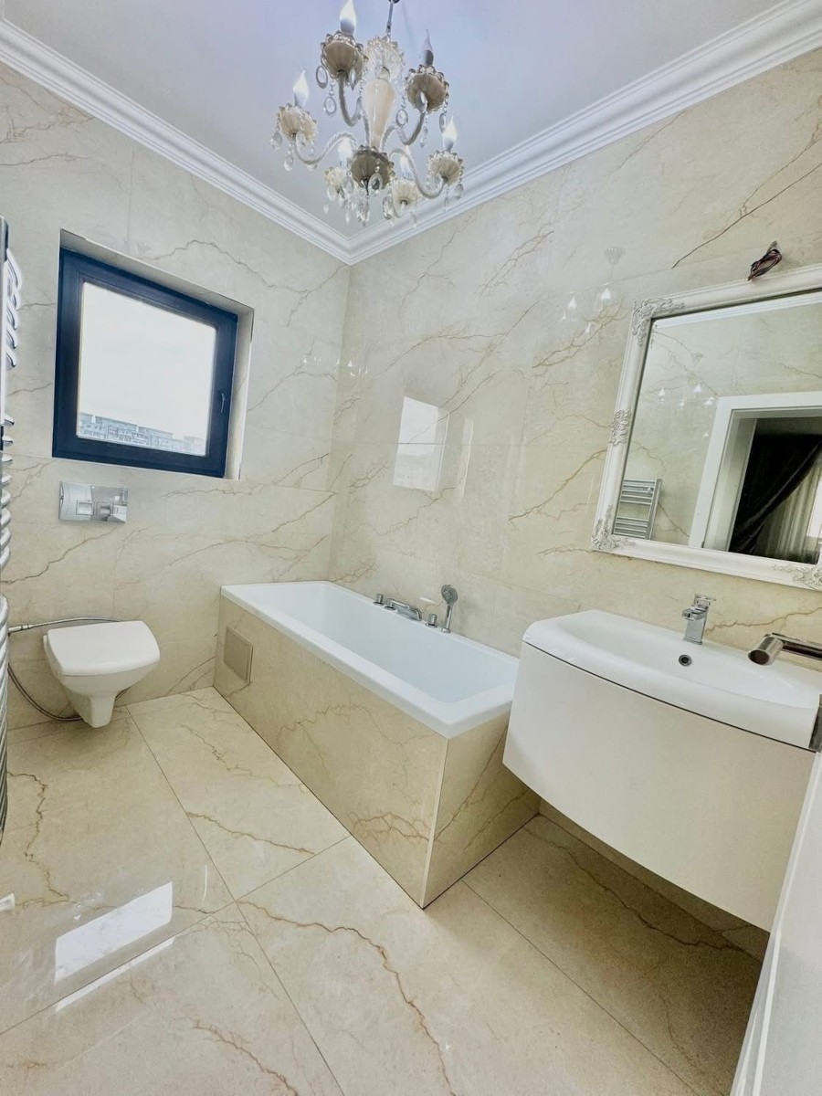 Apartament spatios in bloc nou
